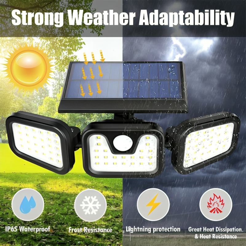 LED Motion Solar Sensor Light