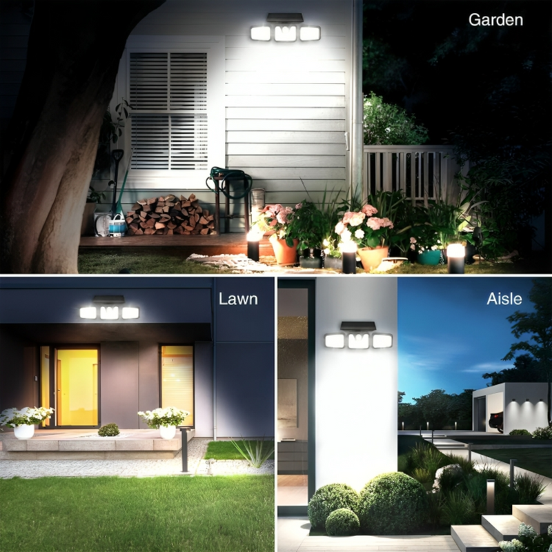 LED Motion Solar Sensor Light