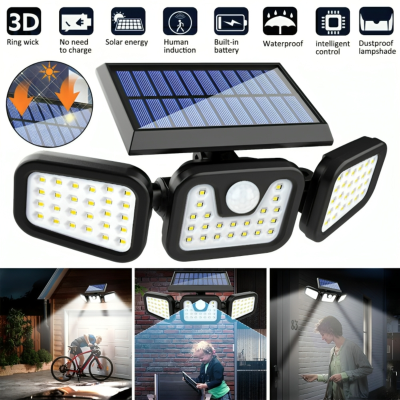 LED Motion Solar Sensor Light